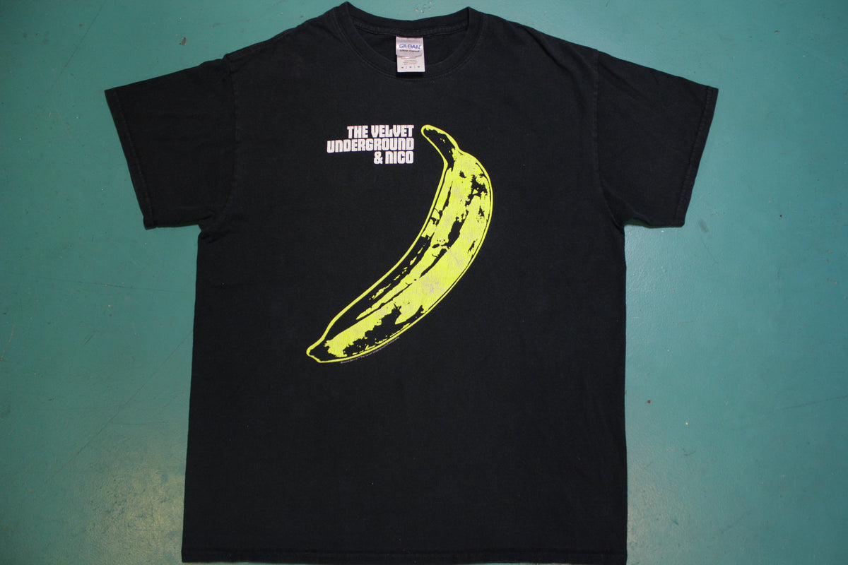 Lou Reed The Velvet Underground & Nico Banana Graphic 90's T-shirt Vintage