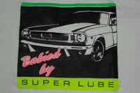 Babied By Super Lube Vintage 90's 1967 Ford Mustang T-Shirt