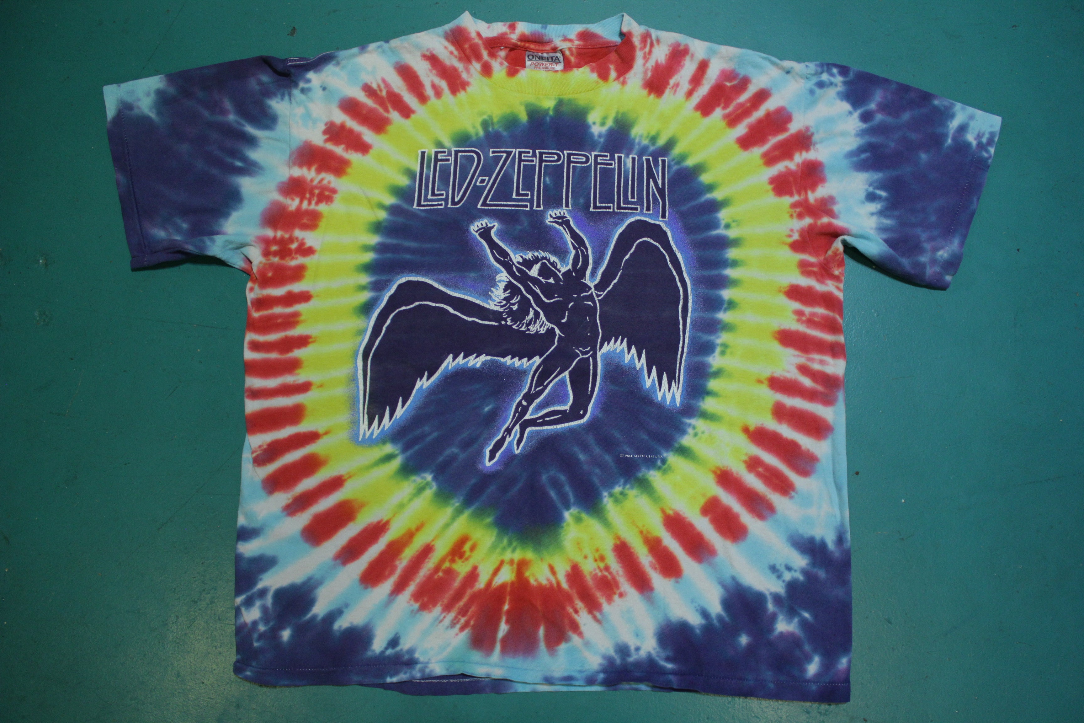 Tie dye discount led zeppelin sweatshirt