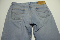 Levis 501xx Red Tab Vintage 90's Made In USA Button Fly Denim Grunge Rocker Jeans