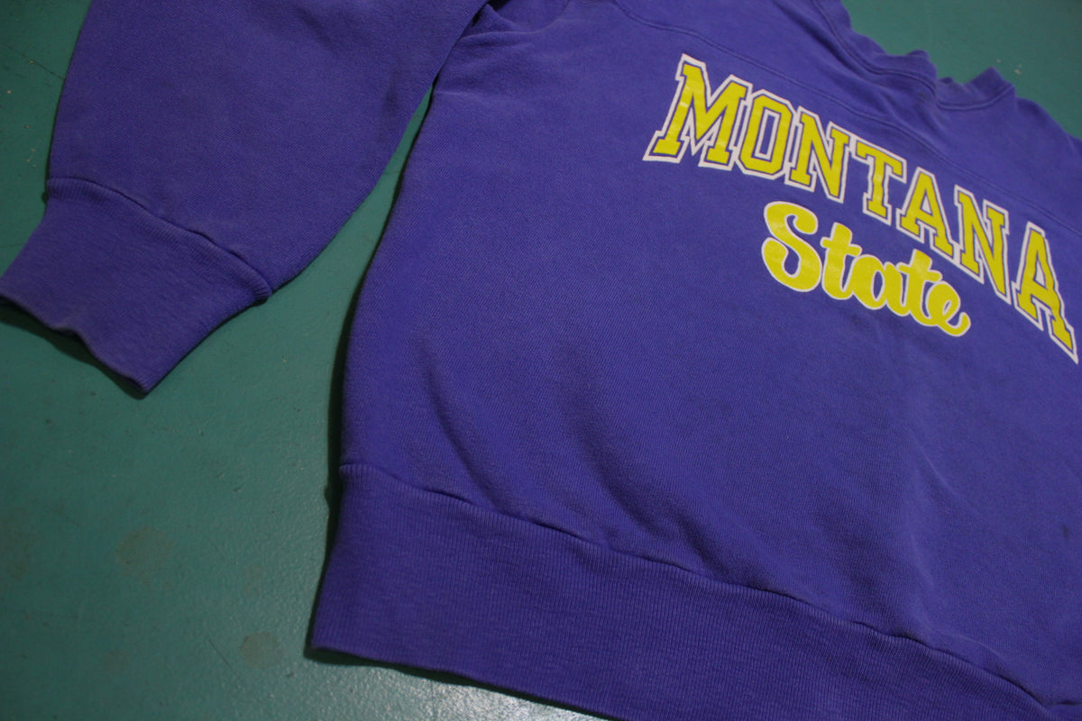 Montana State Champion Vintage 80's USA Made Crewneck Sweatshirt