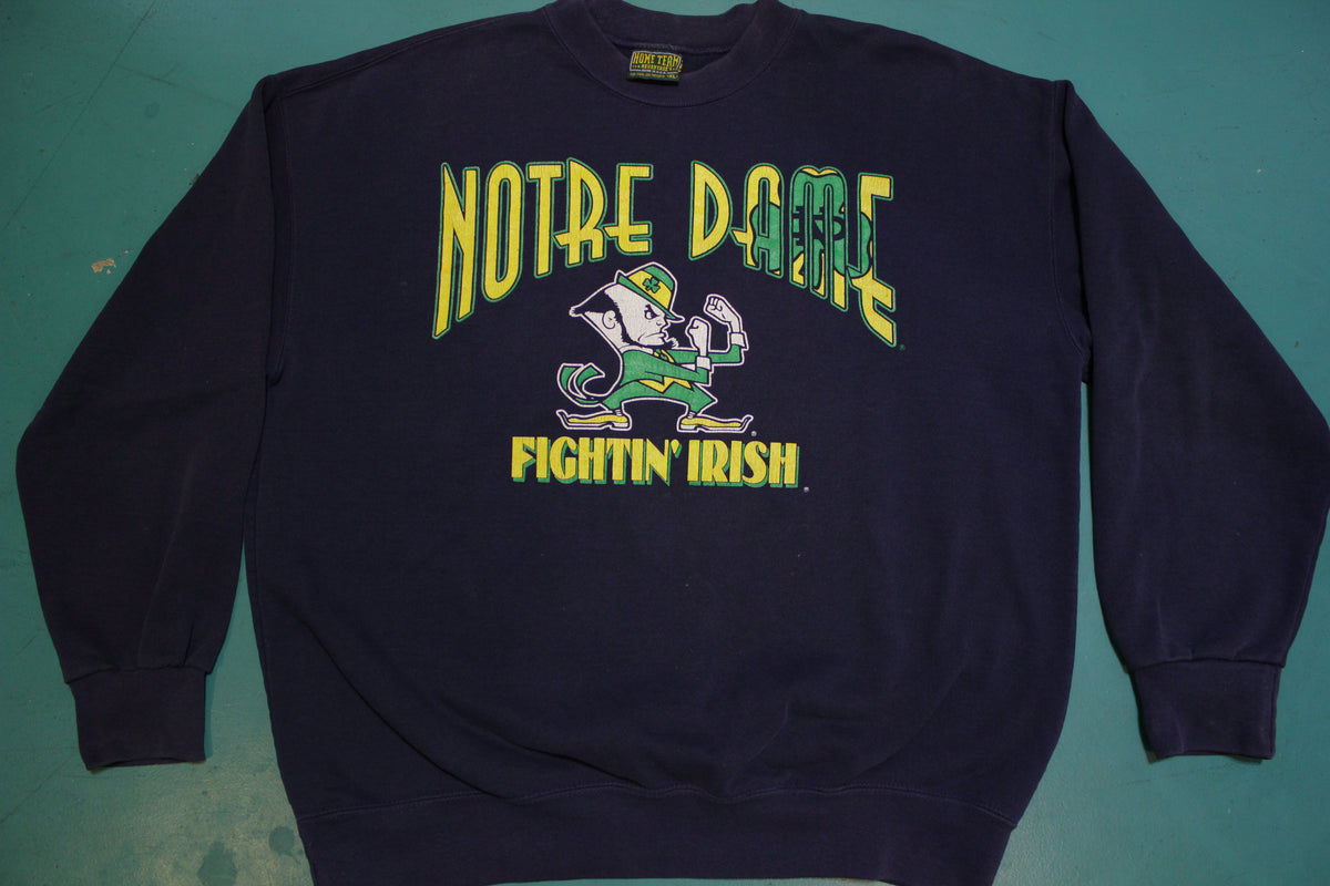 Notre Dame Fightin' Irish 80's Made in USA Vintage College Sweatshirt