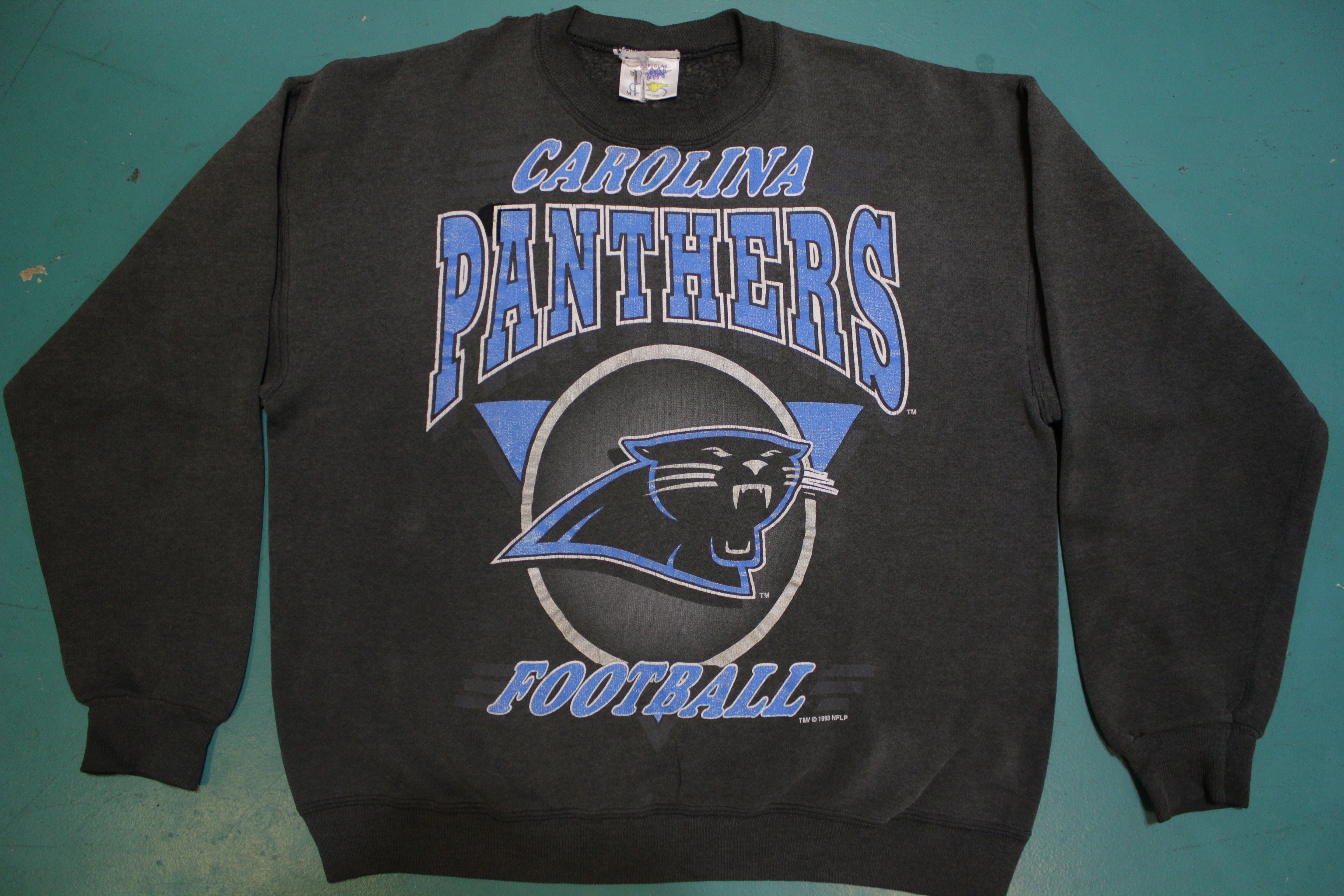 Carolina panthers best sale crewneck sweatshirt