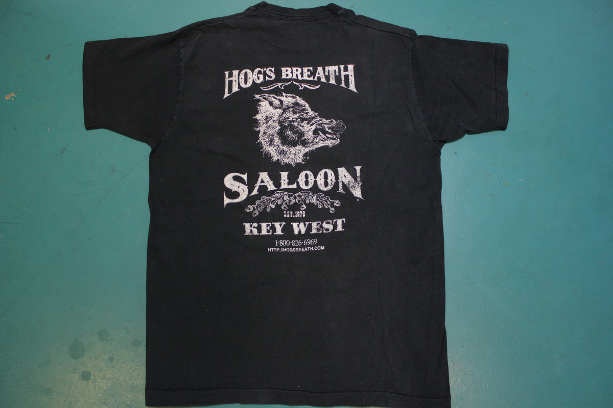 Hog's Breath Saloon Single Stitch Made in USA Fruit of the Loom 90's T-shirt