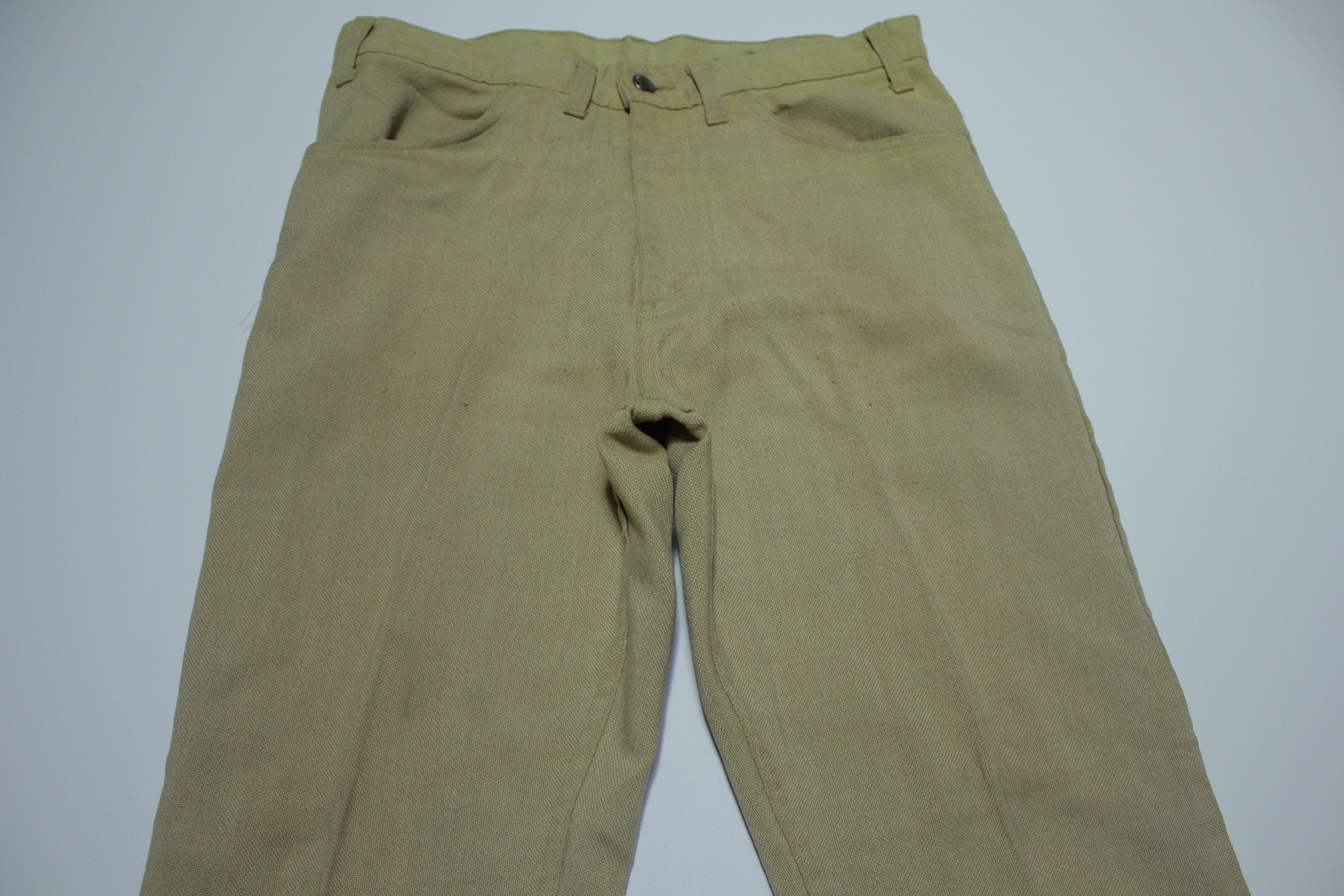 Levis Big E Talon 42 Zipper Sta Prest Casual 1960's Pants