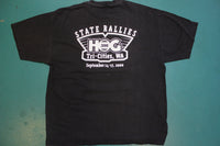 Harley Davidson Hog Group Rally 2000 Tri-Cities Washington Vintage T-shirt