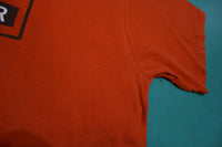Nike Soccer Just Do It 90's Made in USA Vintage 1990s Red T-shirt