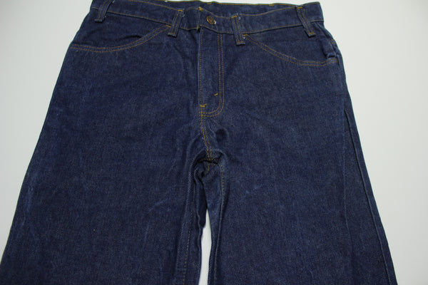 Levis 684 0217 Orange Tab Vintage 80s Denim Bell Bottom Flare Hippie Rocker Jeans