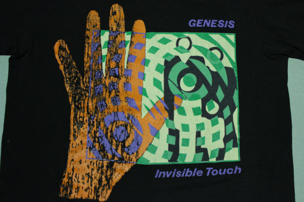 Genesis Invisible Touch 1987 Tour Vintage Spring Ford T-Shirt
