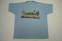 Las Vegas Desert Cactus Vintage 80's Tennessee River Thin Soft Tourist T-Shirt