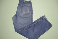 Osh Kosh Vintage 70's Talon 42 Zipper Denim Blue Jeans
