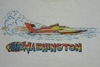 Tri-Cities Washington Vintage 80's Hydroplane Racing Water Follies T-Shirt