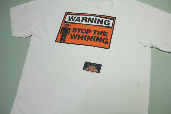 Home Improvement Stop The Whining Stanley Desantis 1996 Vintage 90's TV Promo T-Shirt