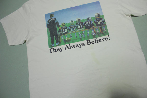 North Carolina Panthers Capers Collins Johnson Mills Greene Walls Vintage 90's T-Shirt
