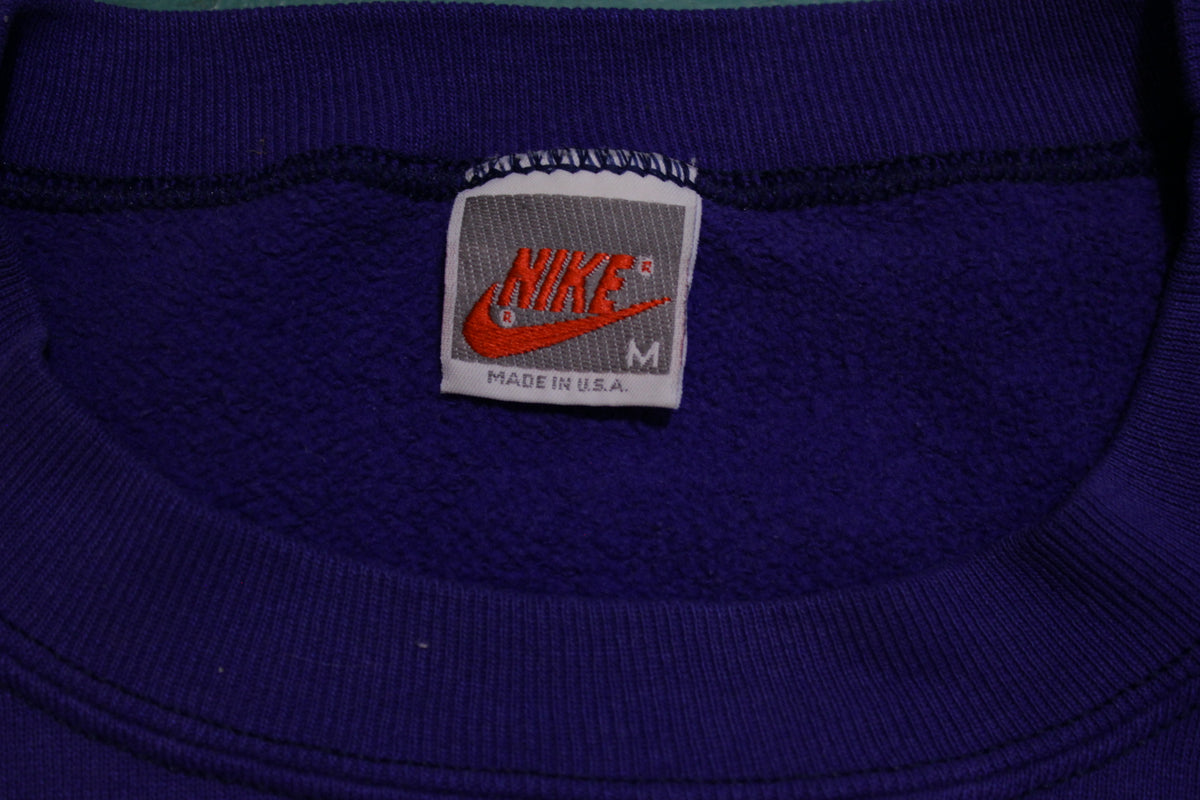 Nike Gray Tag USA Can You Say Kick Some Butt Vintage 80's Crewneck Sweatshirt