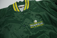Wilbur Ellis Vintage 80's Ideas To Grow With Bomber Coach  Snap Up Jacket