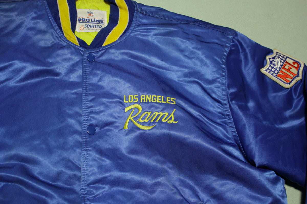 Los Angeles Rams Vintage USA Satin NFL Starter Jacket