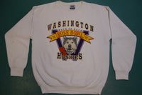 Washington Huskies Back to Back Rose Bowl 91-92 Made in USA 90's Sweatshirt