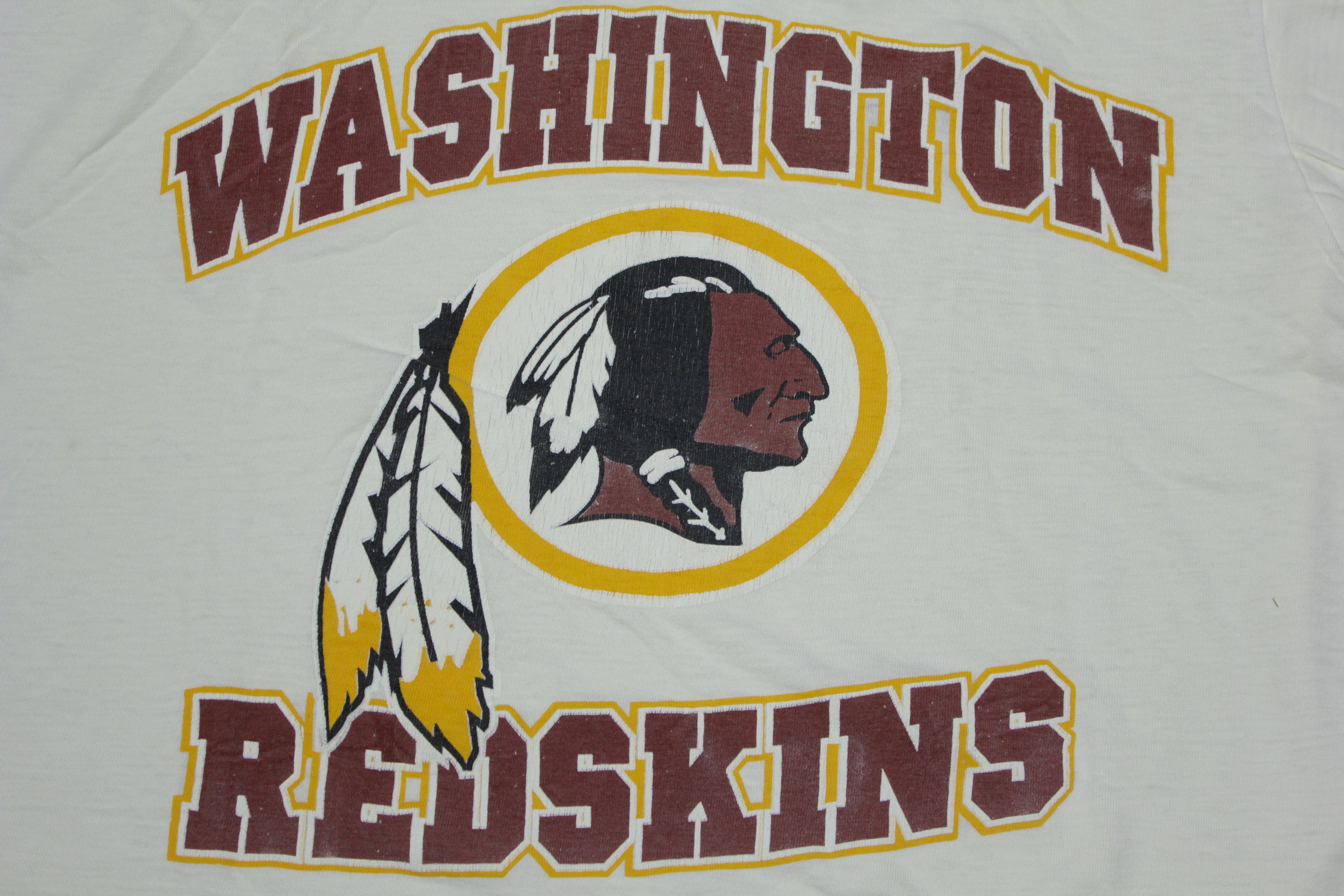 Washington Redskins Vintage Single Stitch 1980's Football NFL T