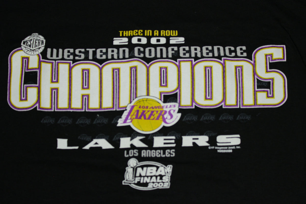 lakers 2002 championship shirt