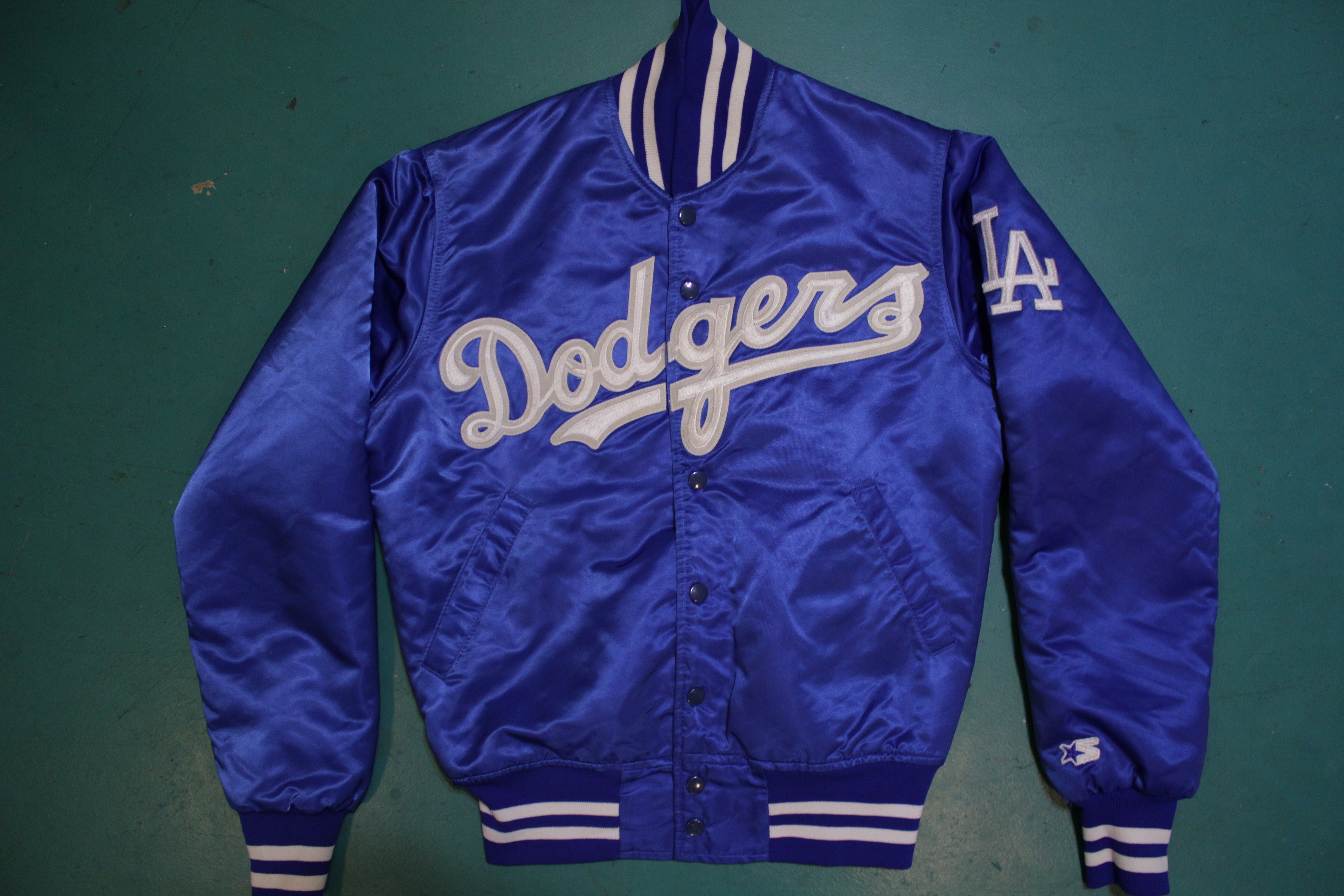 Los Angeles Dodgers Starter Diamond Collection 80's Vintage Satin