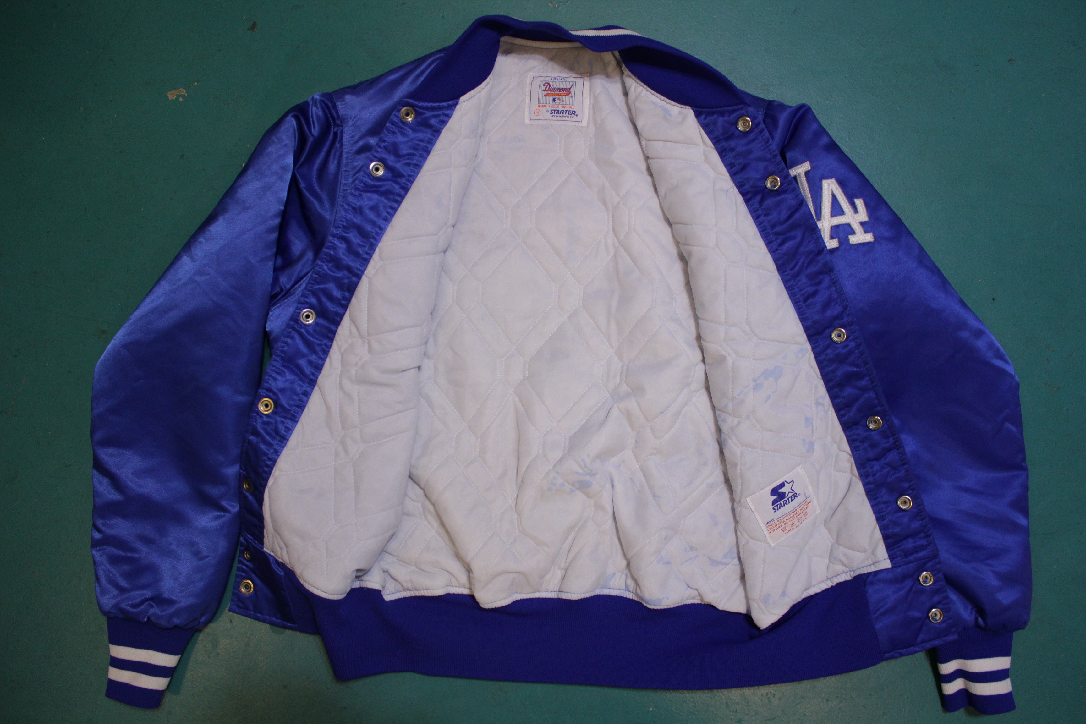 Los Angeles Dodgers Starter Diamond Collection 80's Vintage Satin