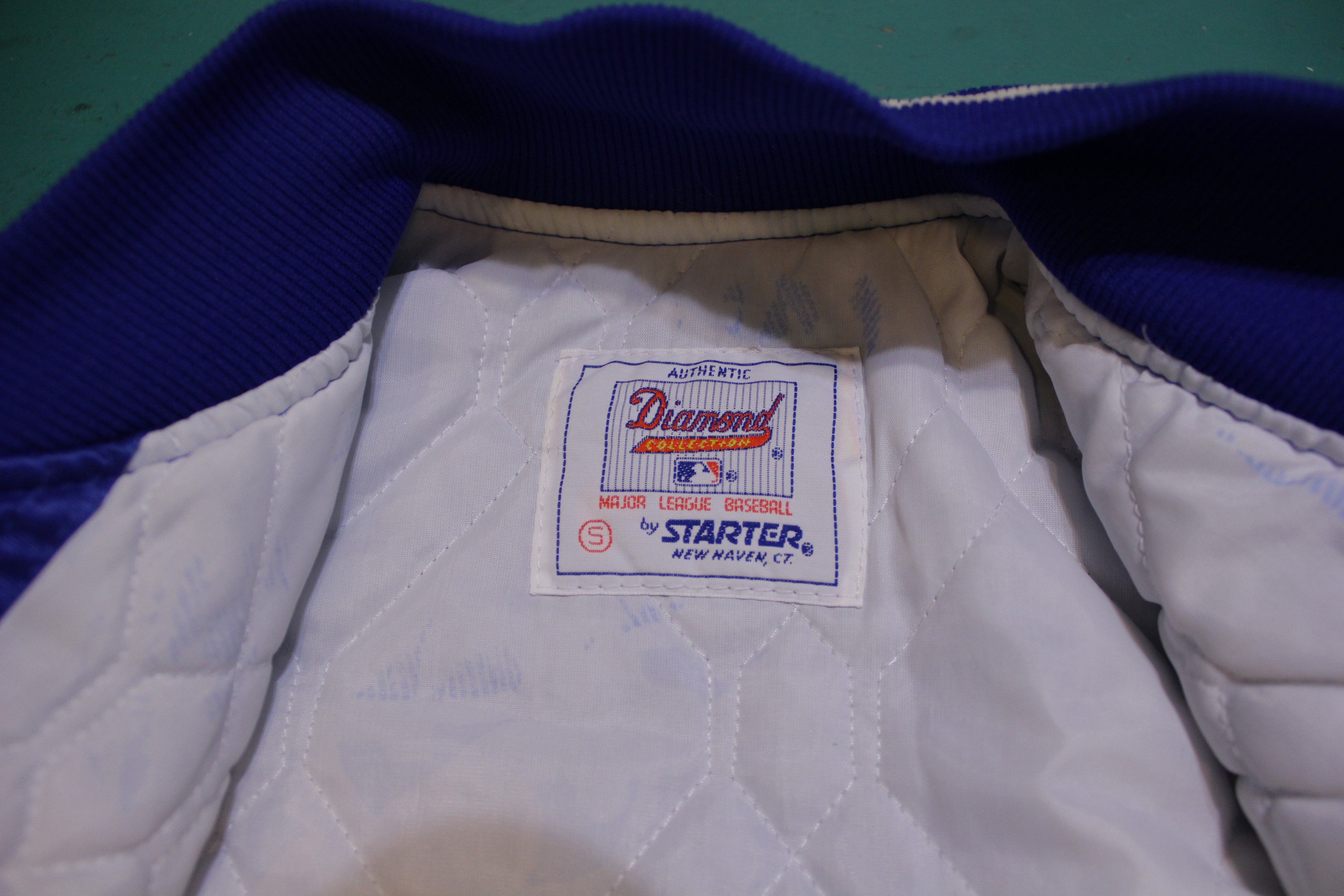 Los Angeles Dodgers Starter Diamond Collection 80's Vintage Satin