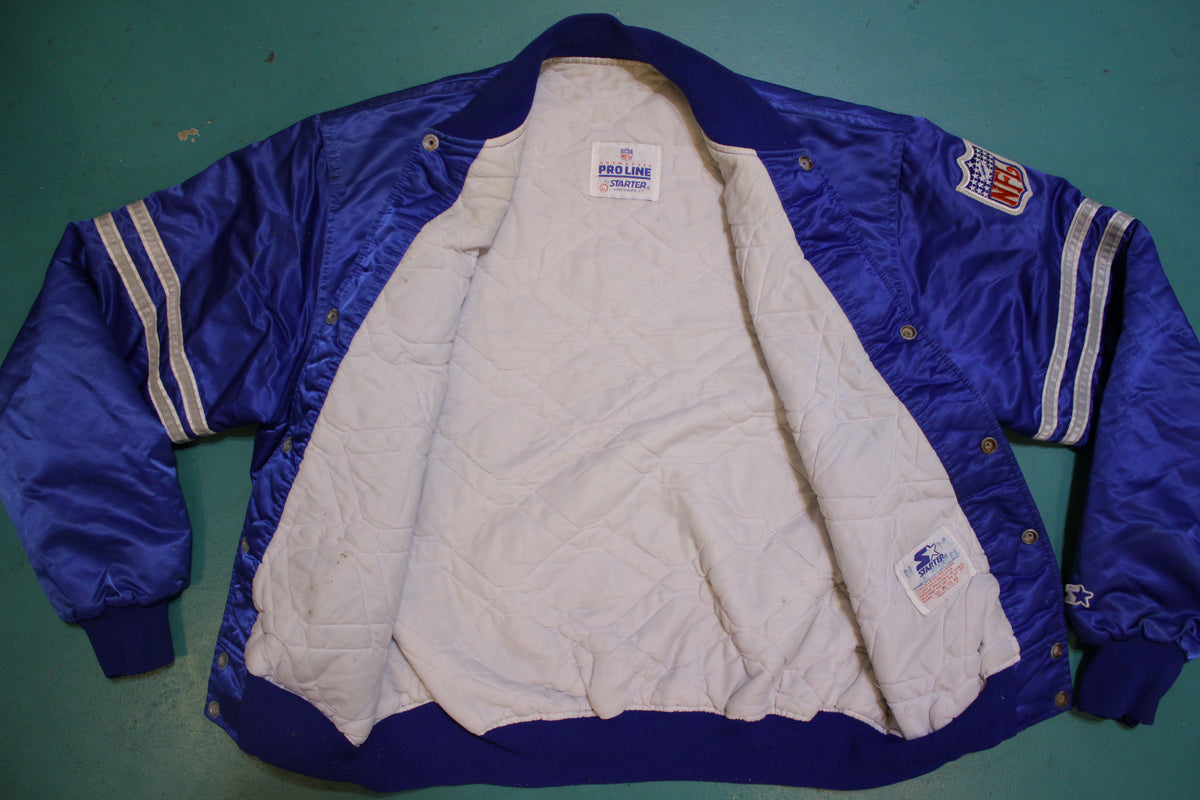 Dallas Cowboys 80's Satin Pro Line Starter Jacket