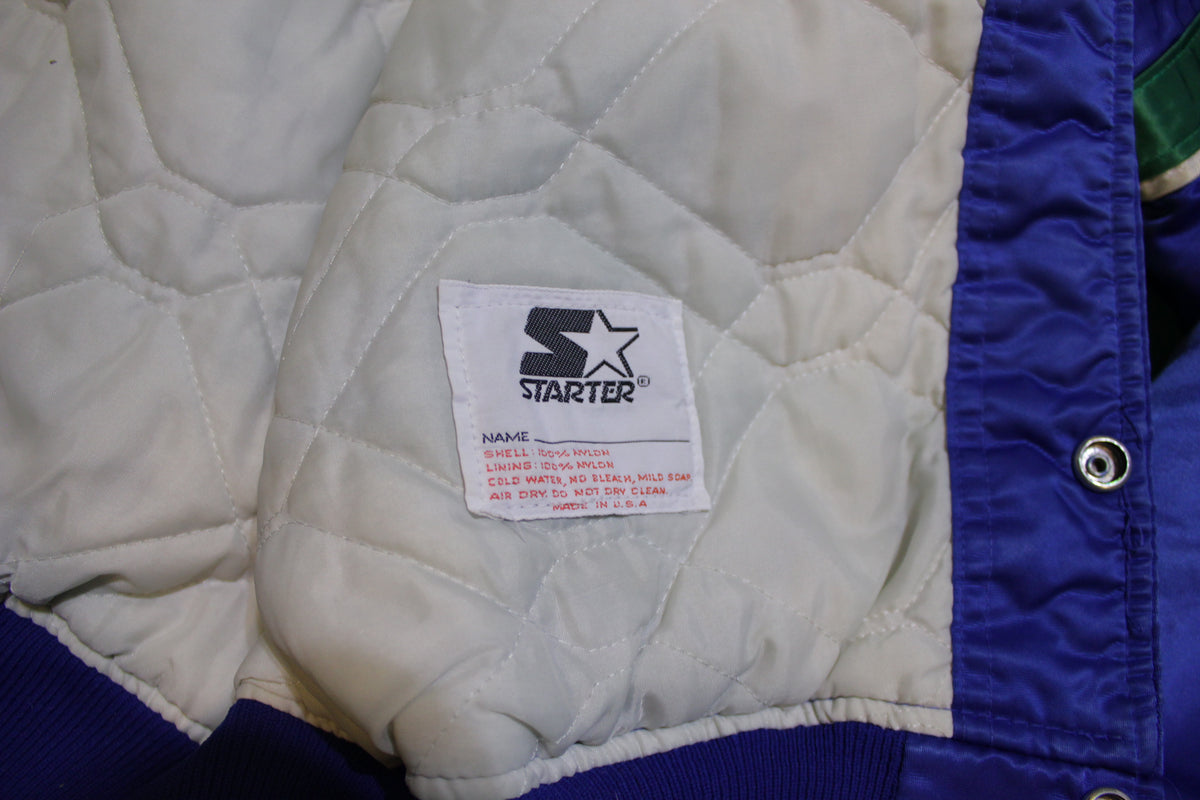 Seattle Seahawks 80's Satin Starter Vintage Jacket