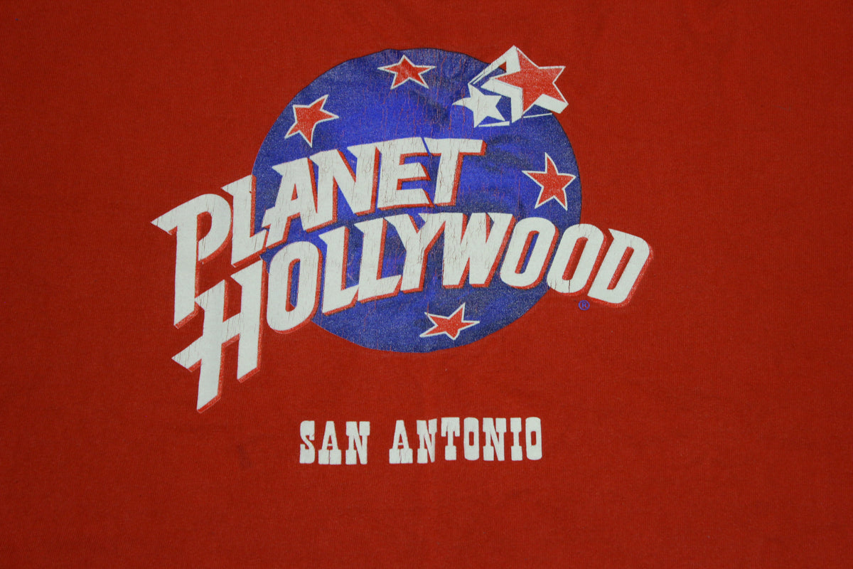 Planet Hollywood San Antonio Vintage Made in USA 90's T-Shirt