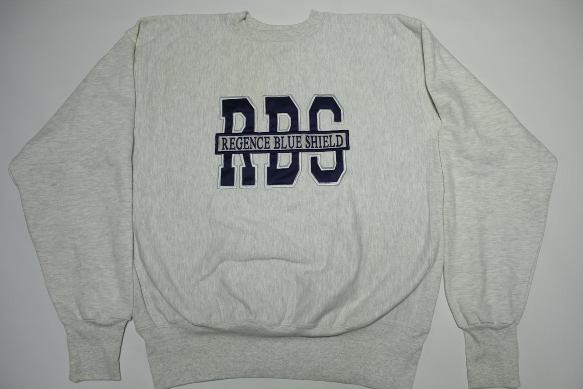 Regence Blue Shield Vintage 90's Rugged Sweats Reverse Weave Sweatshirt