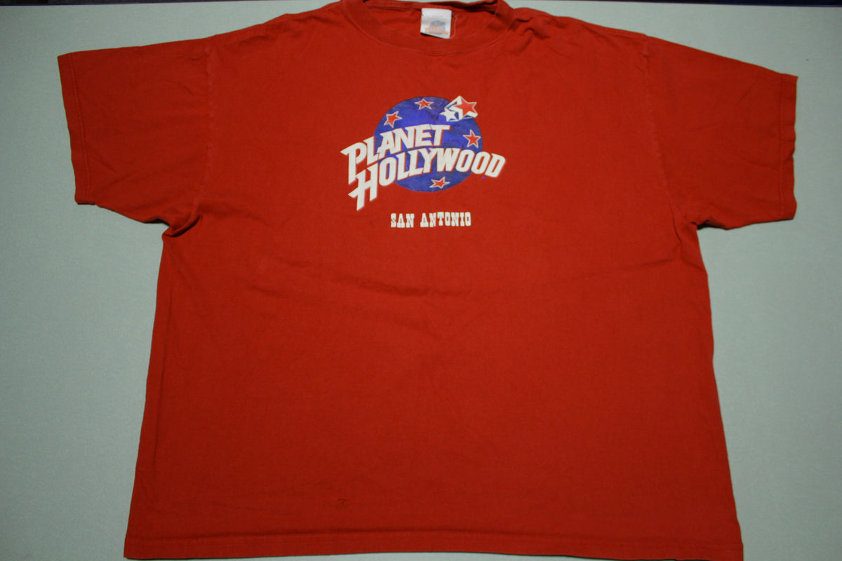 Planet Hollywood San Antonio Vintage Made in USA 90's T-Shirt