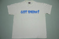 Got Snow Vintage Ski Bluewood Bash XII 1997 90's T-Shirt