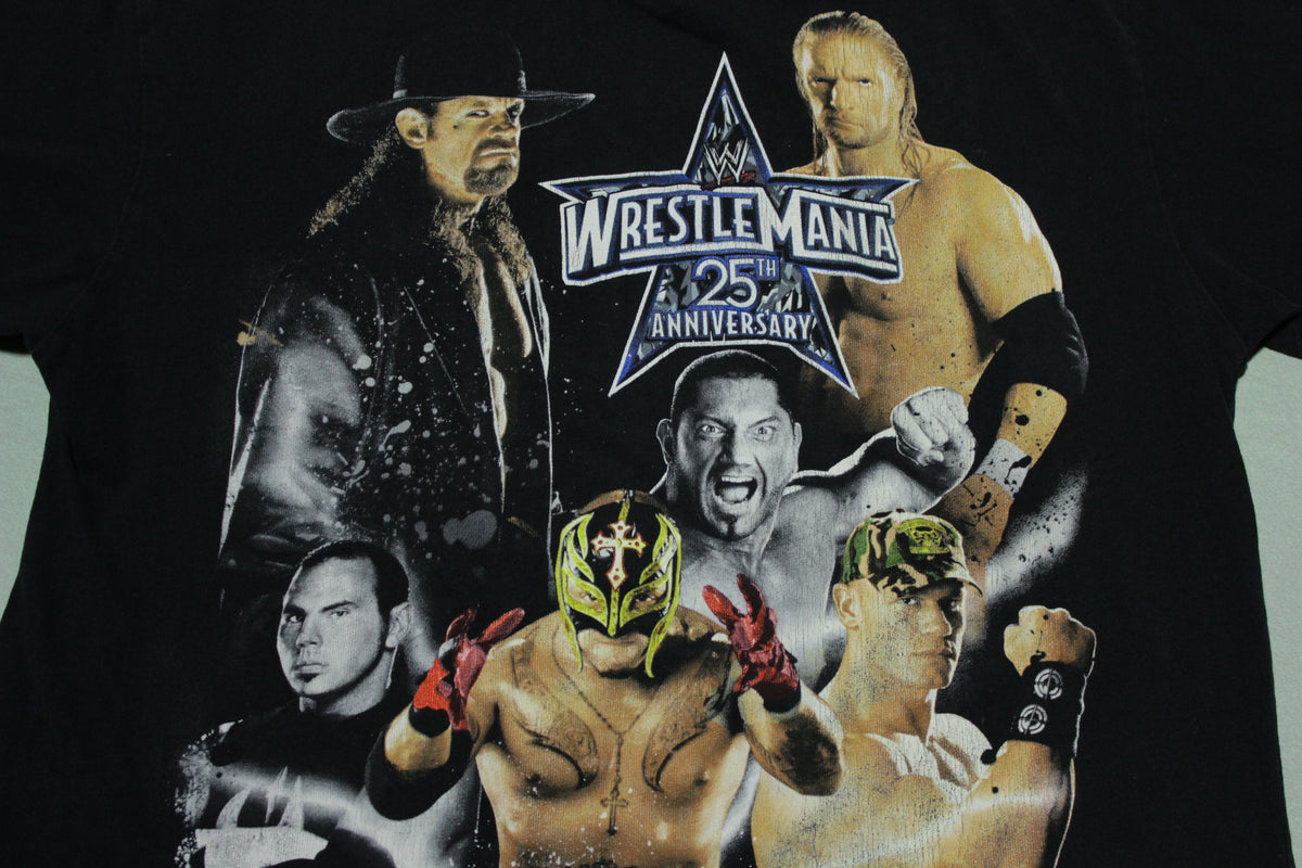 Wrestlemania 25th Anniversary 2009 Undertaker WWE T-Shirt
