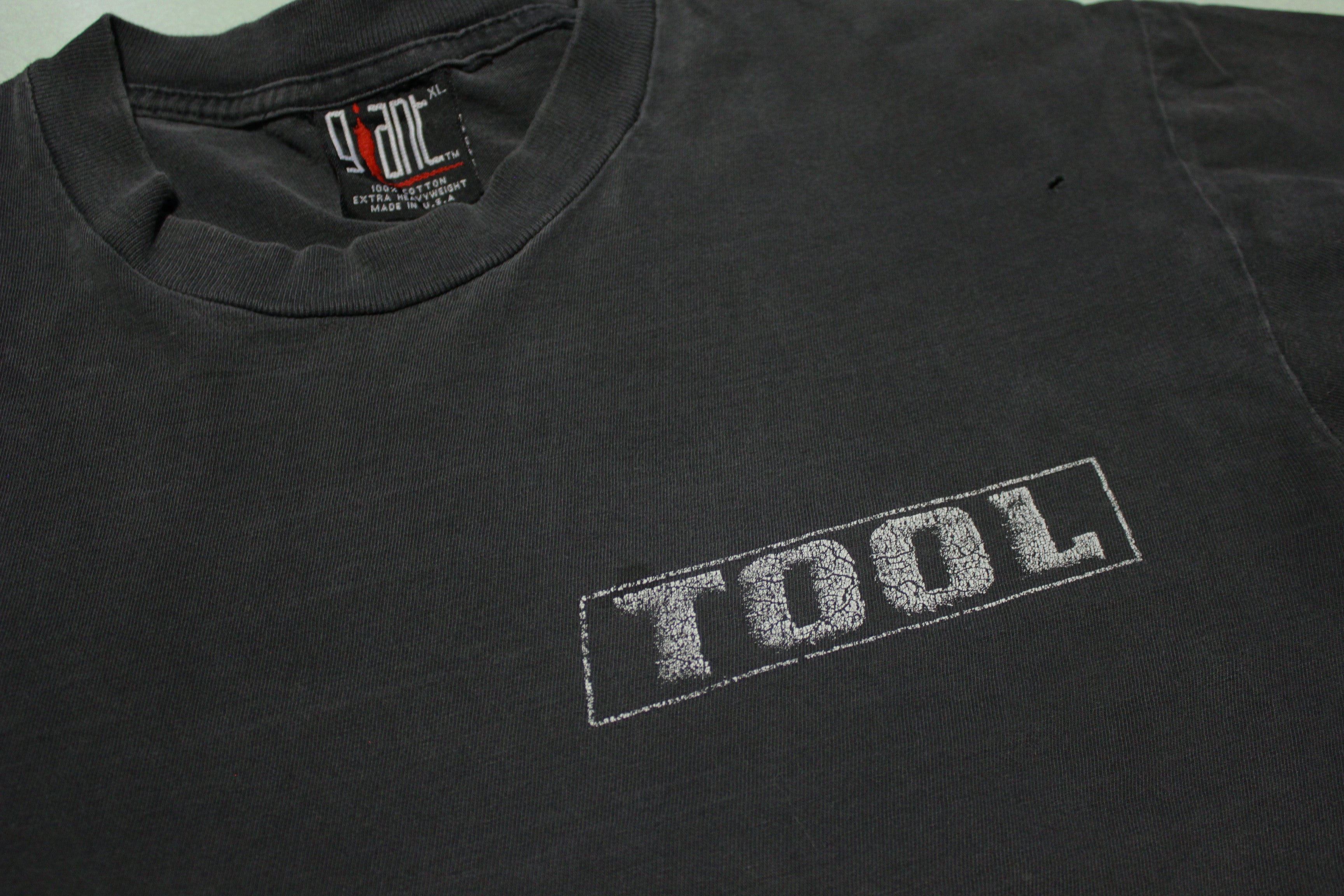 Tool 1997 Maynard Alien Fetus Vintage Giant Tag Made In USA T