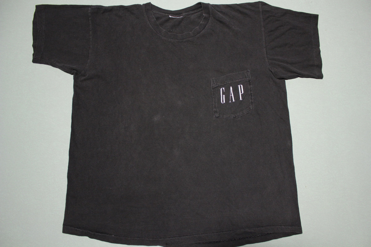 Gap 20 Years American Classic 1969 Single Stitch Pocket 80's T-Shirt