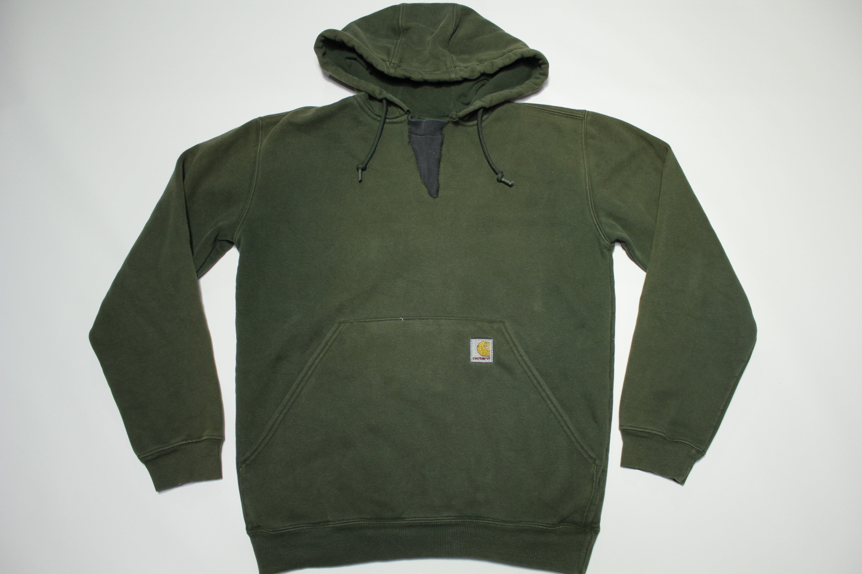 Carhartt K121 ARMY Green ARG Pullover Construction Hoodie