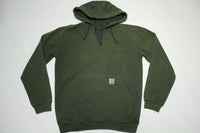 Carhartt K121 ARMY Green ARG Pullover Construction Hoodie Sweatshirt