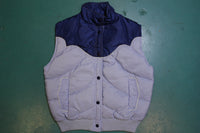 Tempco Made in USA Down Insulated 80's Vintage Western Ski Vest
