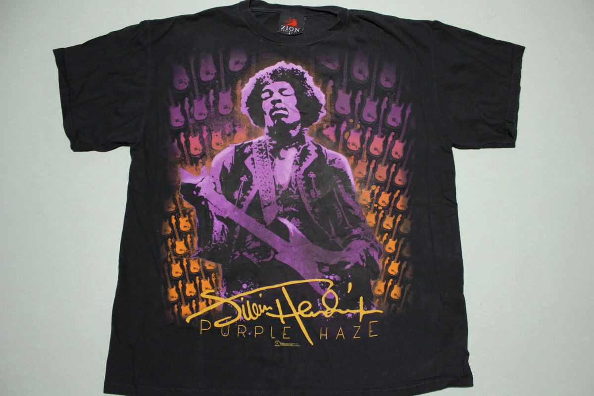 Jimi Hendrix Purple Haze Zion Rootswear 2000's T-Shirt