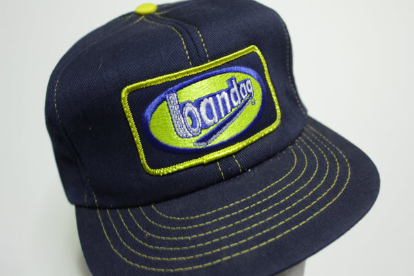 Bandag Swingsters Vintage 80's Automotive Trucker Snapback Adjustable Hat