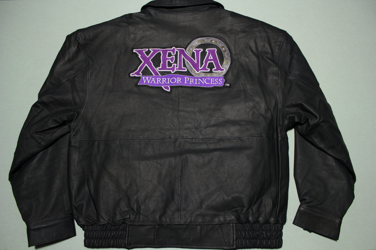 Xena Warrior Princess Promo Leather Jacket Large New Mint 90's  Lucy Lawless