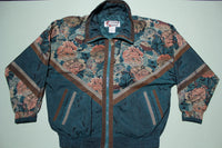 Active Stuff Vintage 90's Grandma Mom Floral Windbreaker Jacket