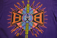 1992 Bugle Boy Pure Energy Vintage 90's Graphic T-shirt Information Society