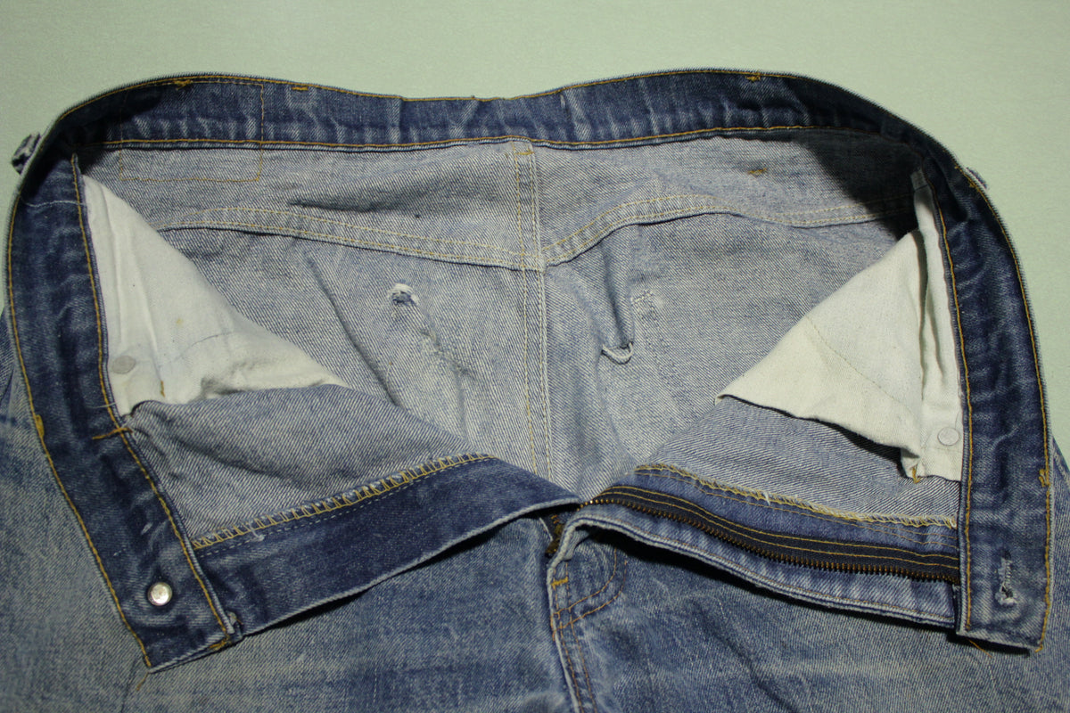 Levis 0217 Vintage SF 207 70's Denim Blue Jeans 1970s