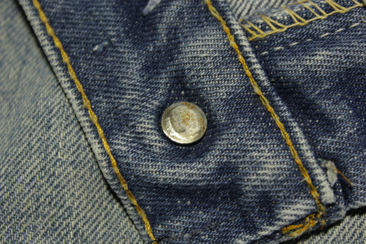 Levis 0217 Vintage SF 207 70's Denim Blue Jeans 1970s