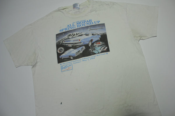 All Mopar 1994 Spring Round Up Seattle Vintage 90's West Coast Unlimited T-Shirt