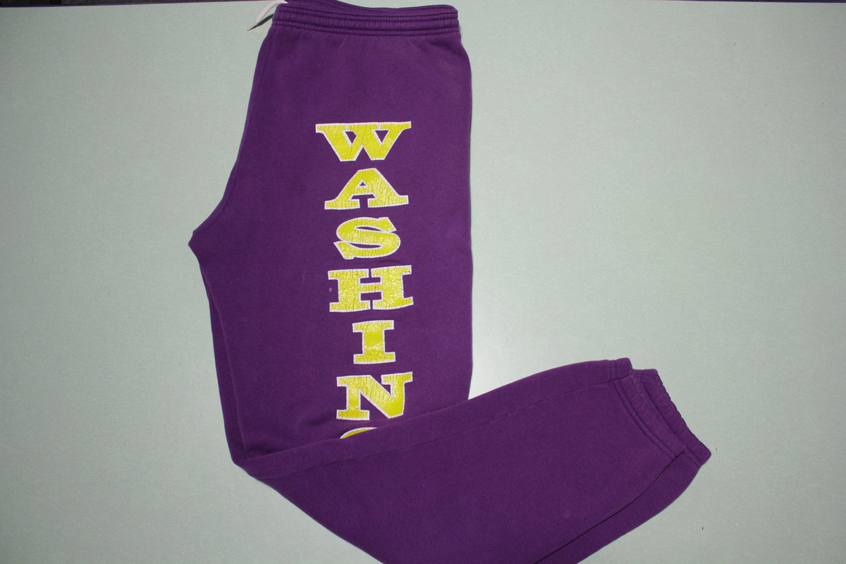 University of Washington Huskies Vintage USA Made 80's Sweatpants.