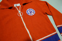 New England Patriots Vintage 70's Sears Patch Sweater Jacket
