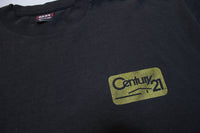Century 21 Lean On Us Realtor Vintage 90's FOTL USA Single Stitch T-Shirt